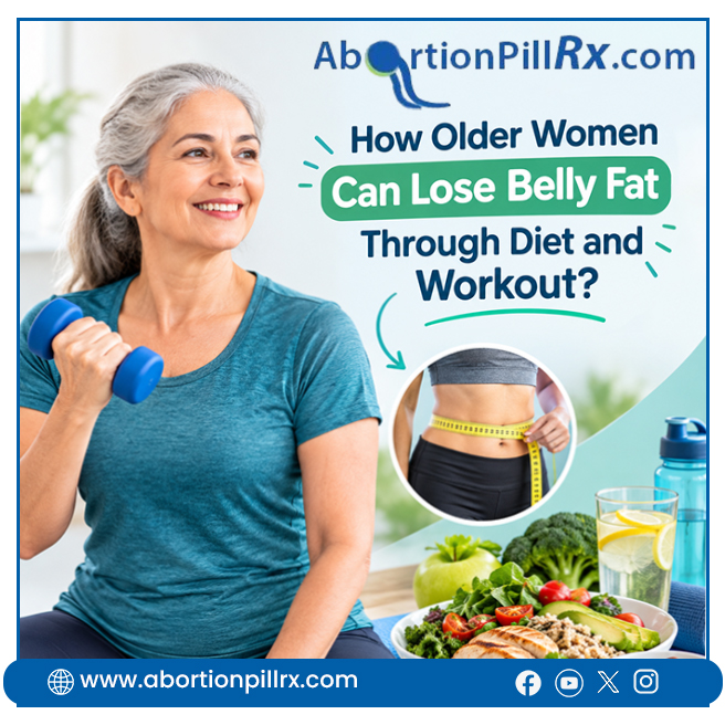 How Older Women Can Lose Belly Fat Through Diet and Workout?